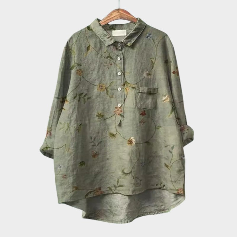 Amelia | Blouse Handmade with Lace
