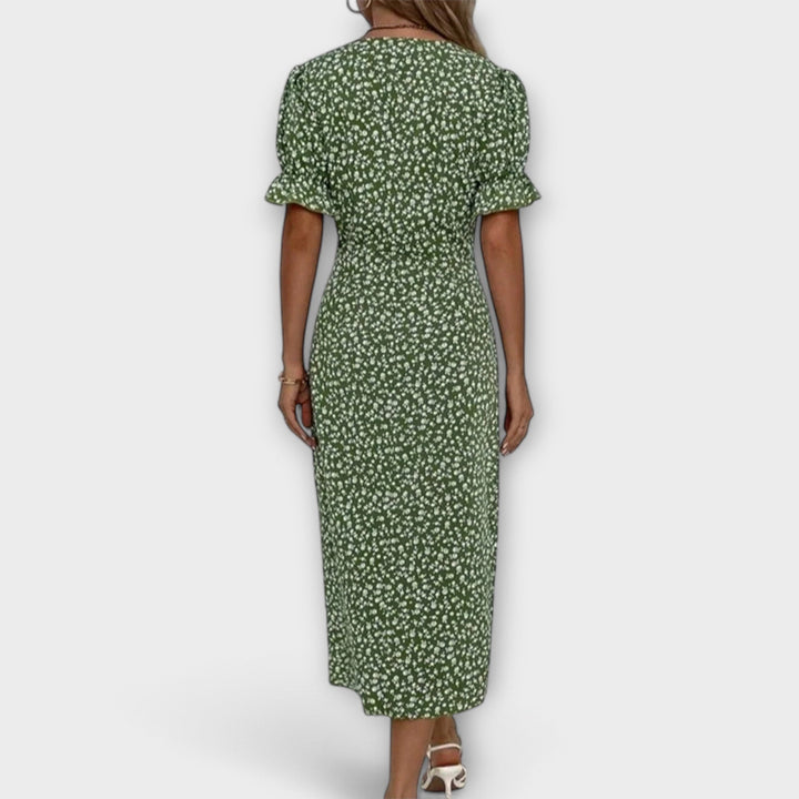 Berline - Elegant Women's Floral Dress