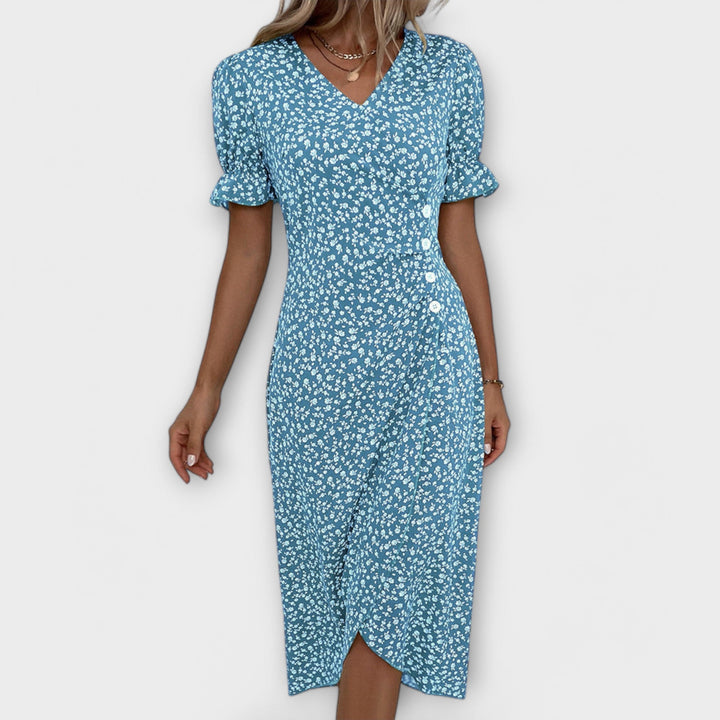 Berline - Elegant Women's Floral Dress