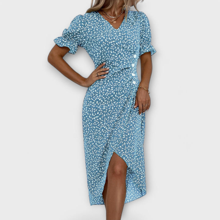 Berline - Elegant Women's Floral Dress