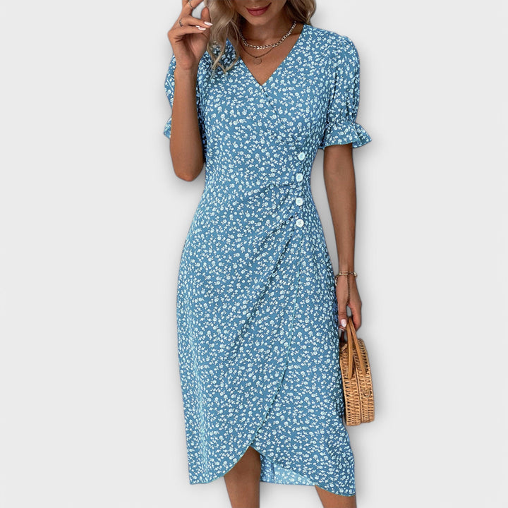Berline - Elegant Women's Floral Dress