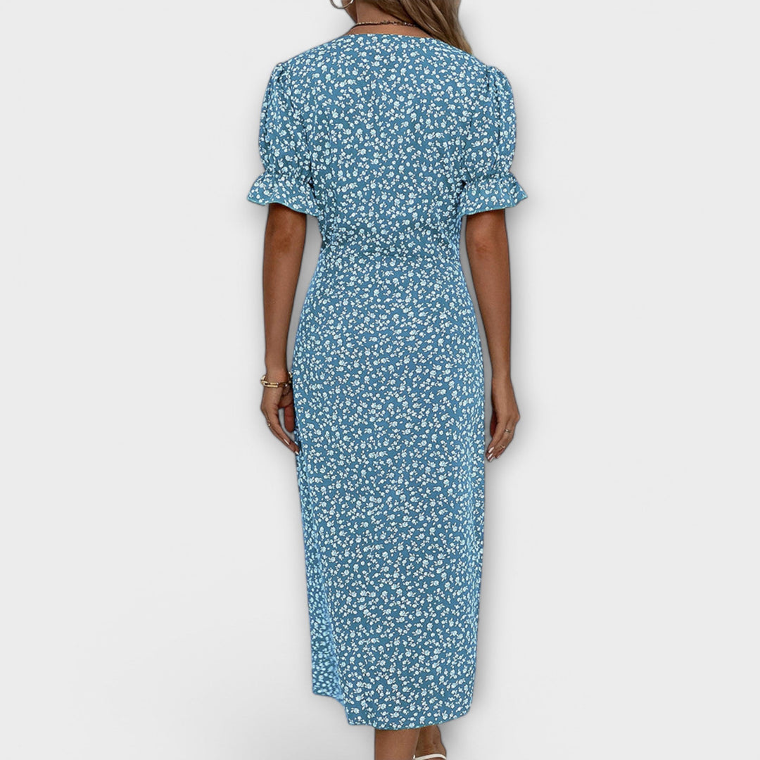 Berline - Elegant Women's Floral Dress