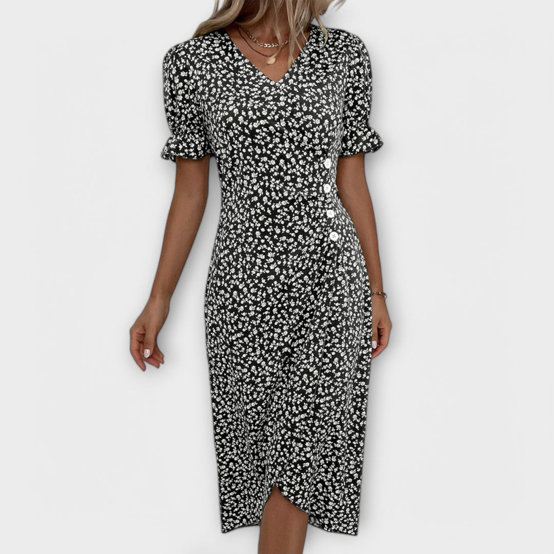 Berline - Elegant Women's Floral Dress