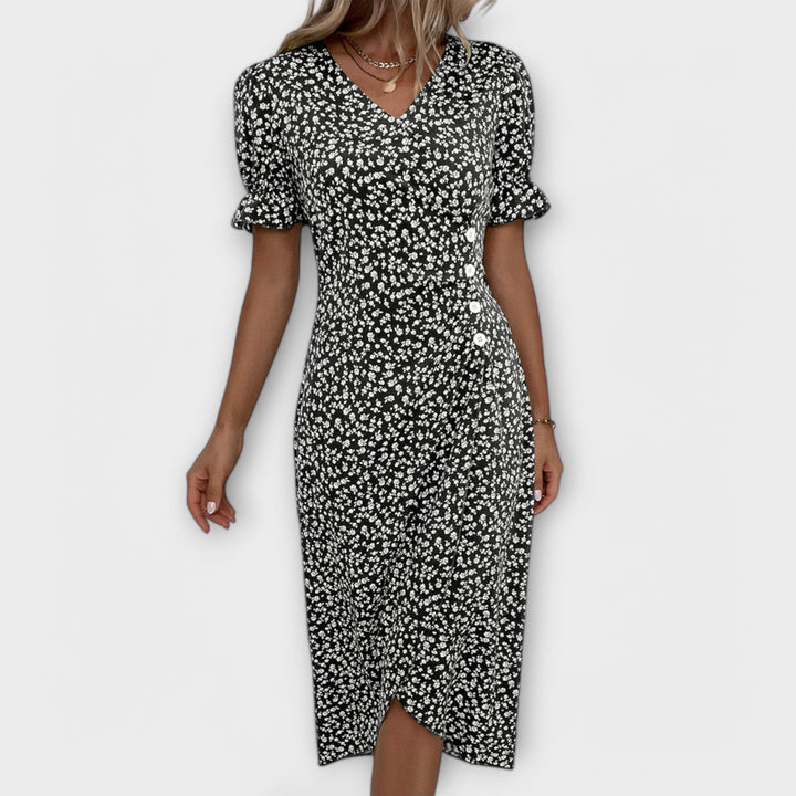 Berline - Elegant Women's Floral Dress