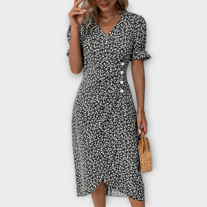 Berline - Elegant Women's Floral Dress