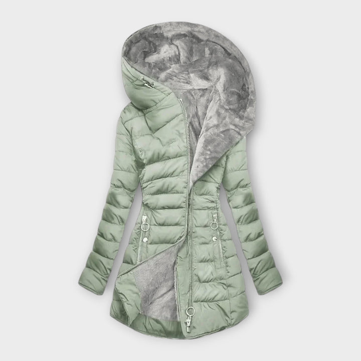Kori - Cozy Faux Fur Lined Coat