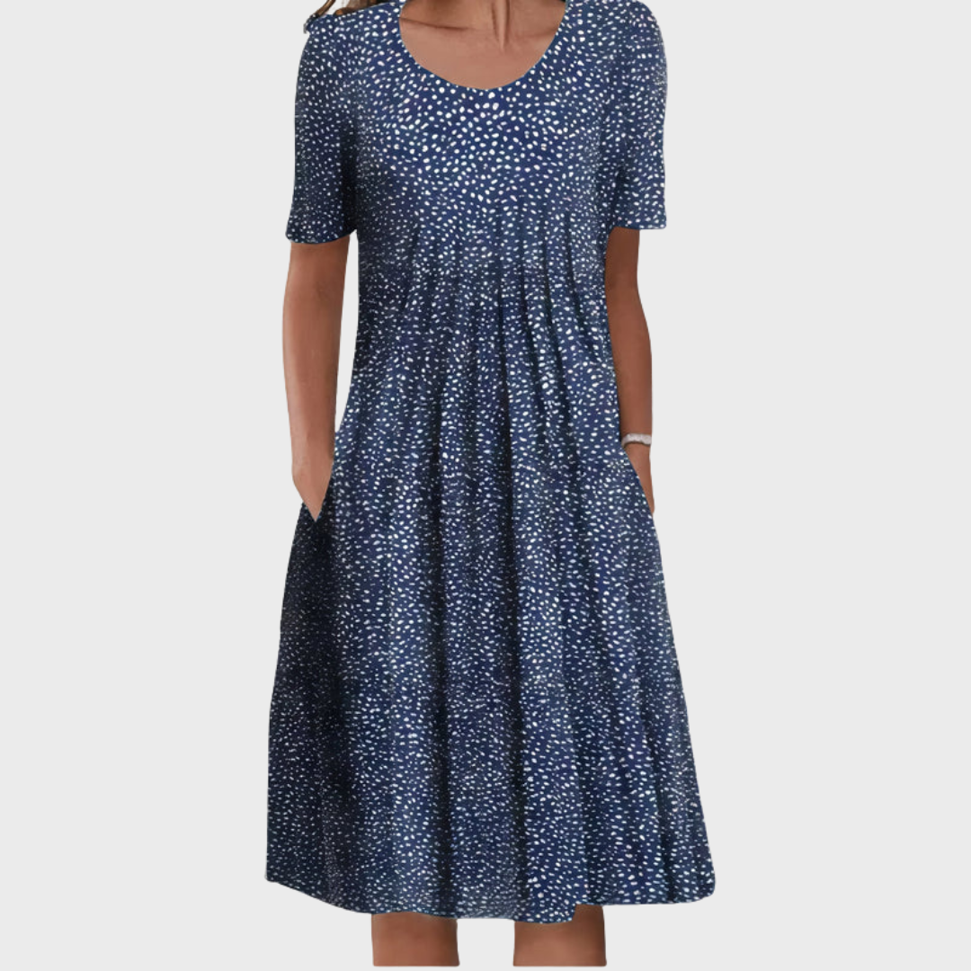 Nicolina – Summer Dress with Floral Print