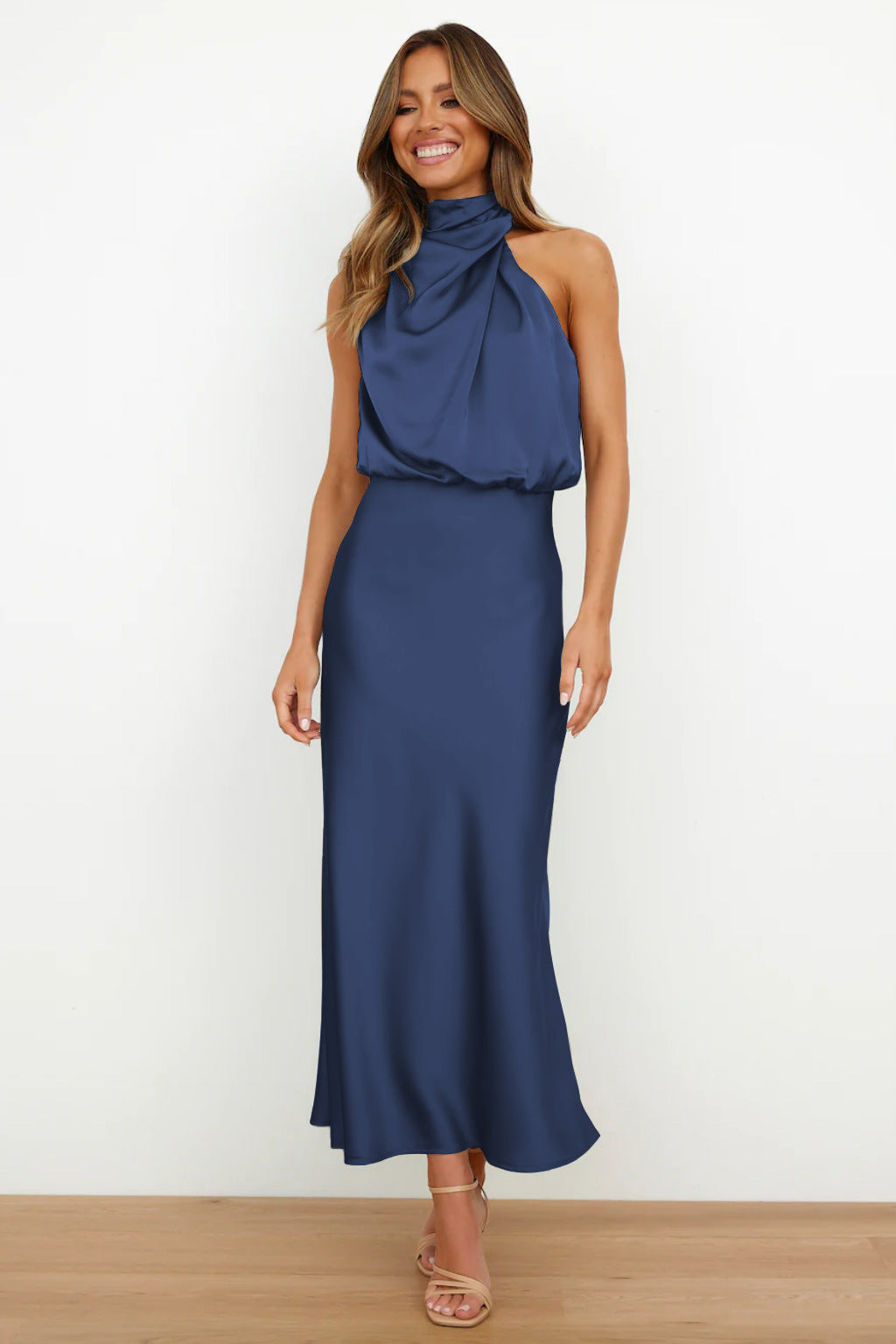 Benthe™ | Midi Dress with Off-Shoulder Design