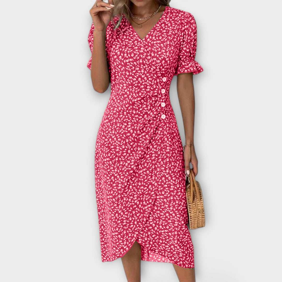 Berline - Elegant Women's Floral Dress