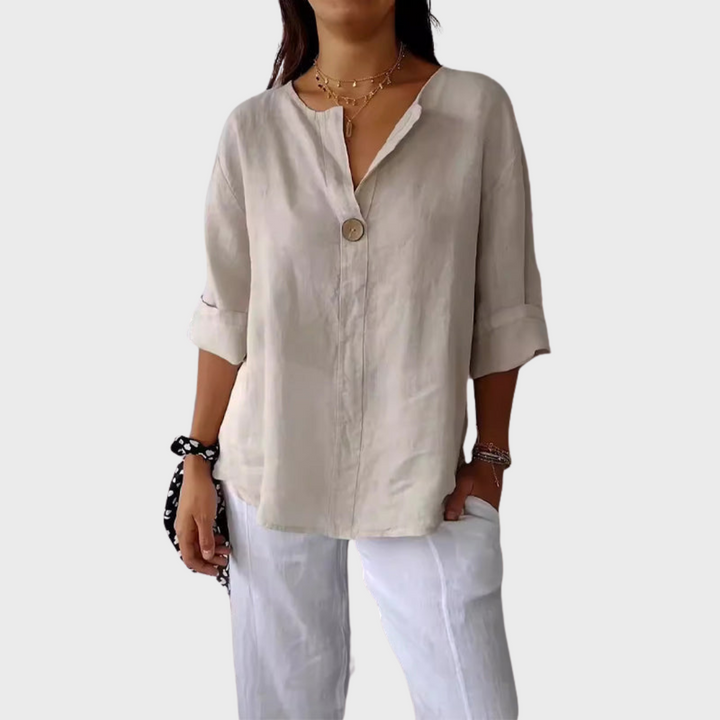 Valentina | Linen Blouse