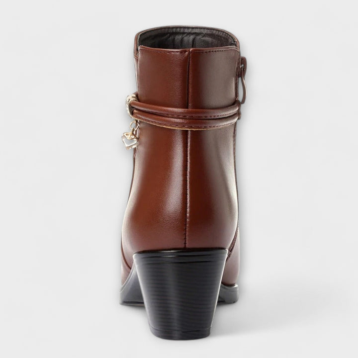 Frederika - Elegant Winter Boots with Zipper