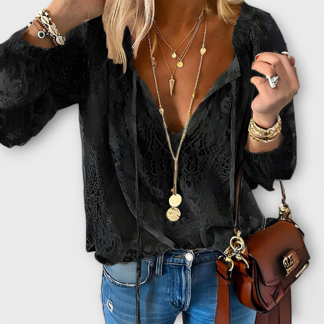 Adelina - Elegant Lace Blouse