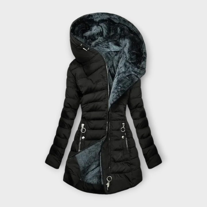 Kori - Cozy Faux Fur Lined Coat