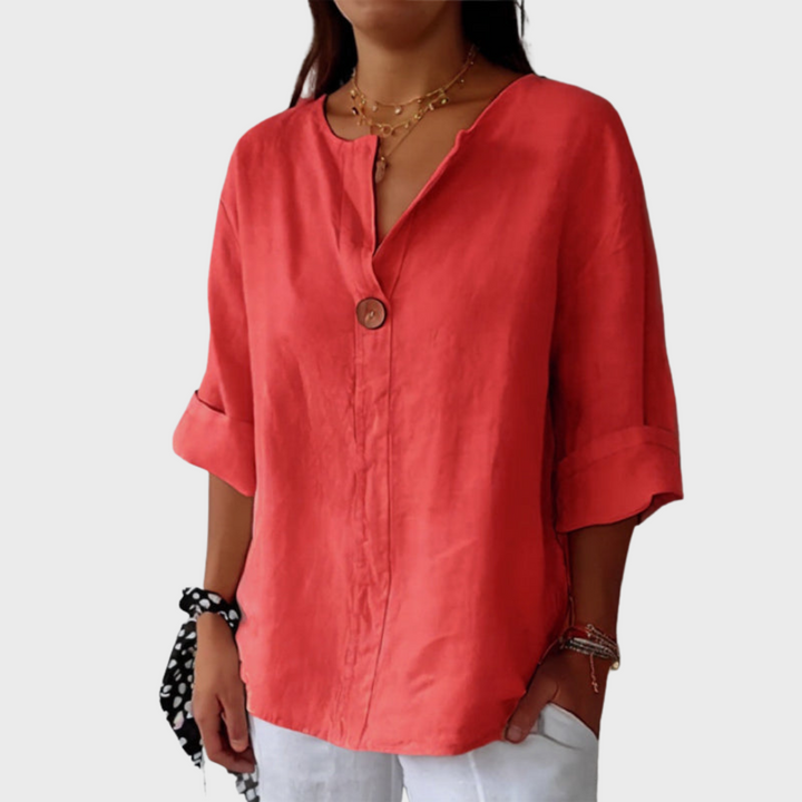 Valentina | Linen Blouse