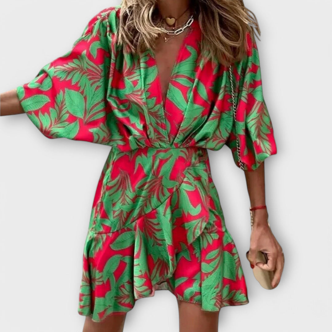 Georgie - Stylish Summer Dress with Batwing Sleeves