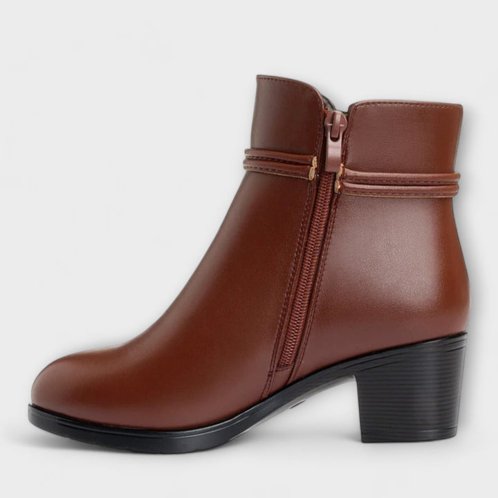 Frederika - Elegant Winter Boots with Zipper