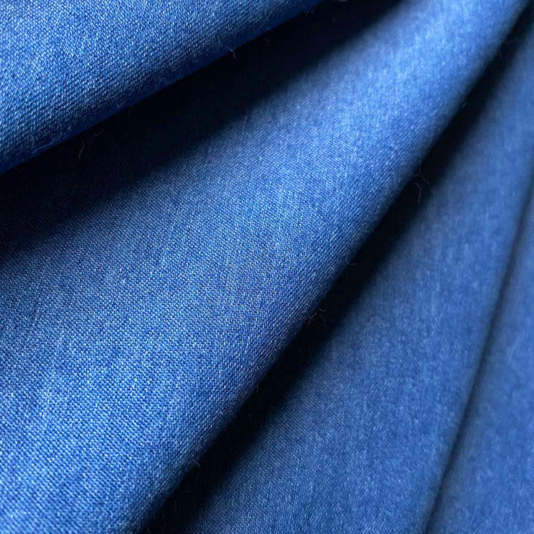 Ilse™ | Summer V-Neck Mid-Denim Dress