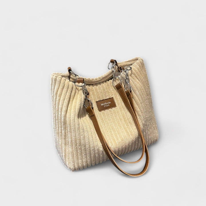 Léora. - Soft Cord Shoulder Bag