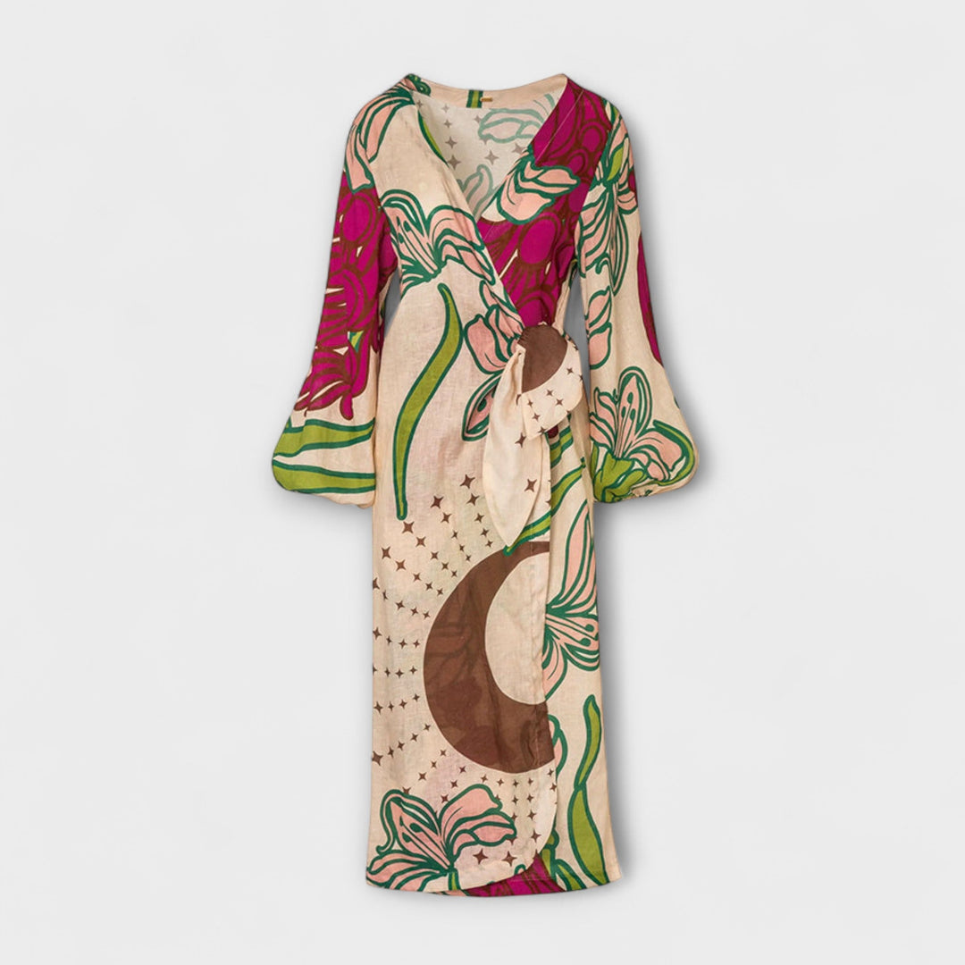 Tracey - Maxi Dress with Tie