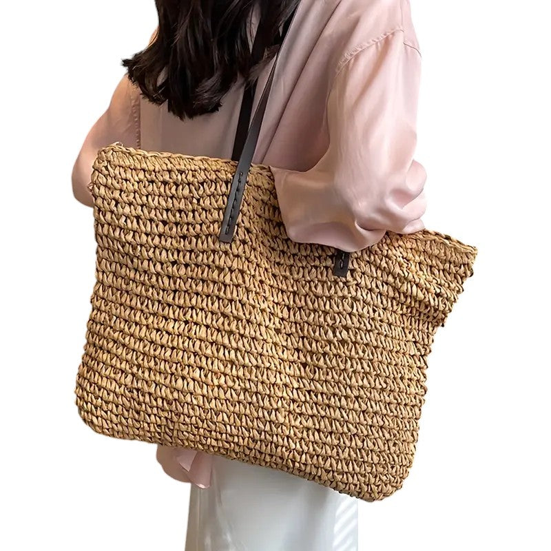 Léora. - Woven Tote Bag