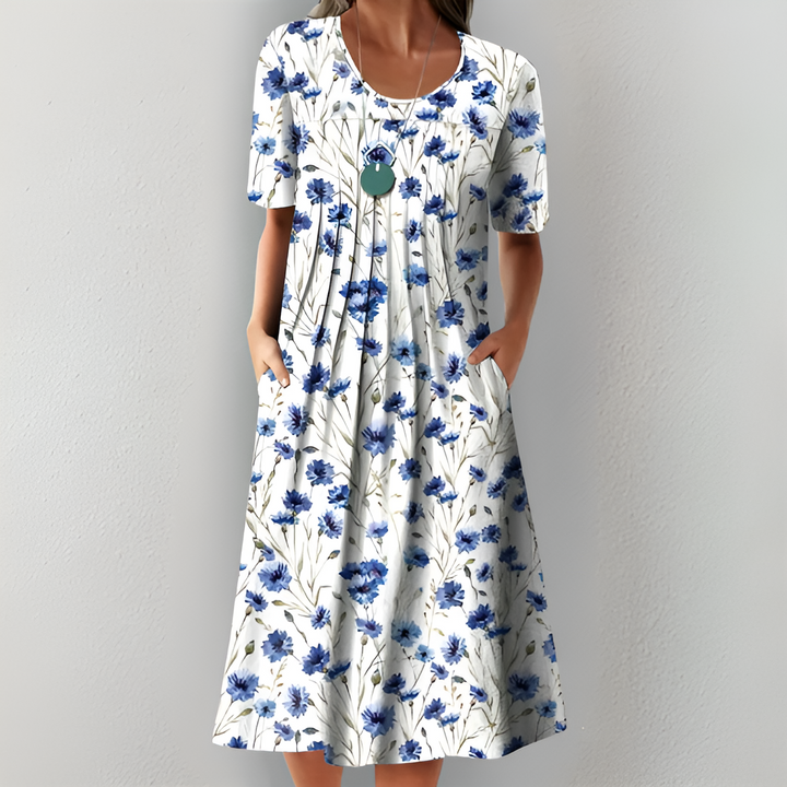 Sofia™ | Floral Midi Dress