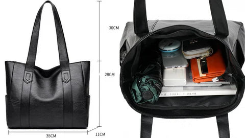 Andrea™ | Leather Shoulder Bag