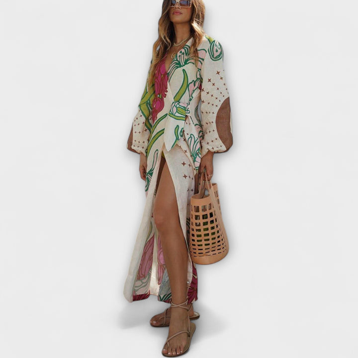 Tracey - Maxi Dress with Tie