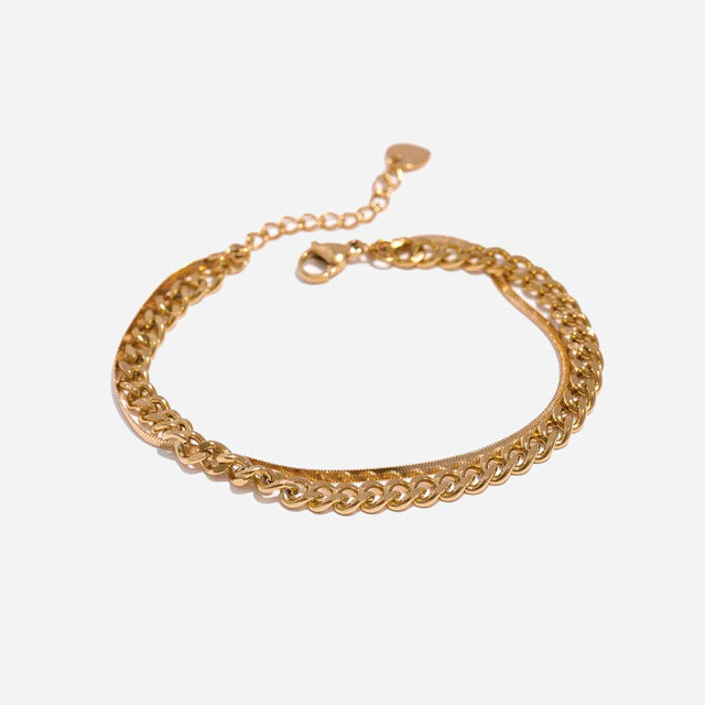 Cuban Armband | 18K Gold 6mm