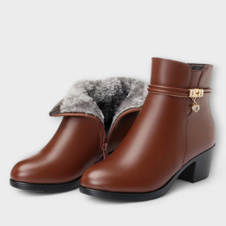 Frederika - Elegant Winter Boots with Zipper