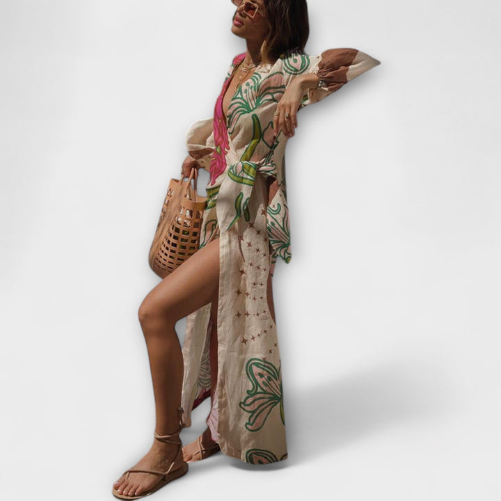 Tracey - Maxi Dress with Tie