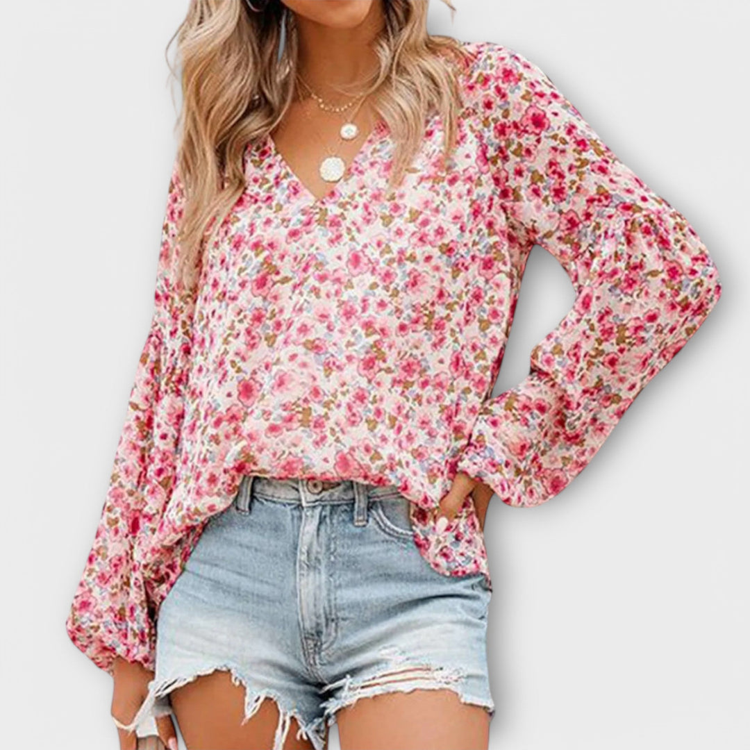 Remi - Long-Sleeve Women's Blouse