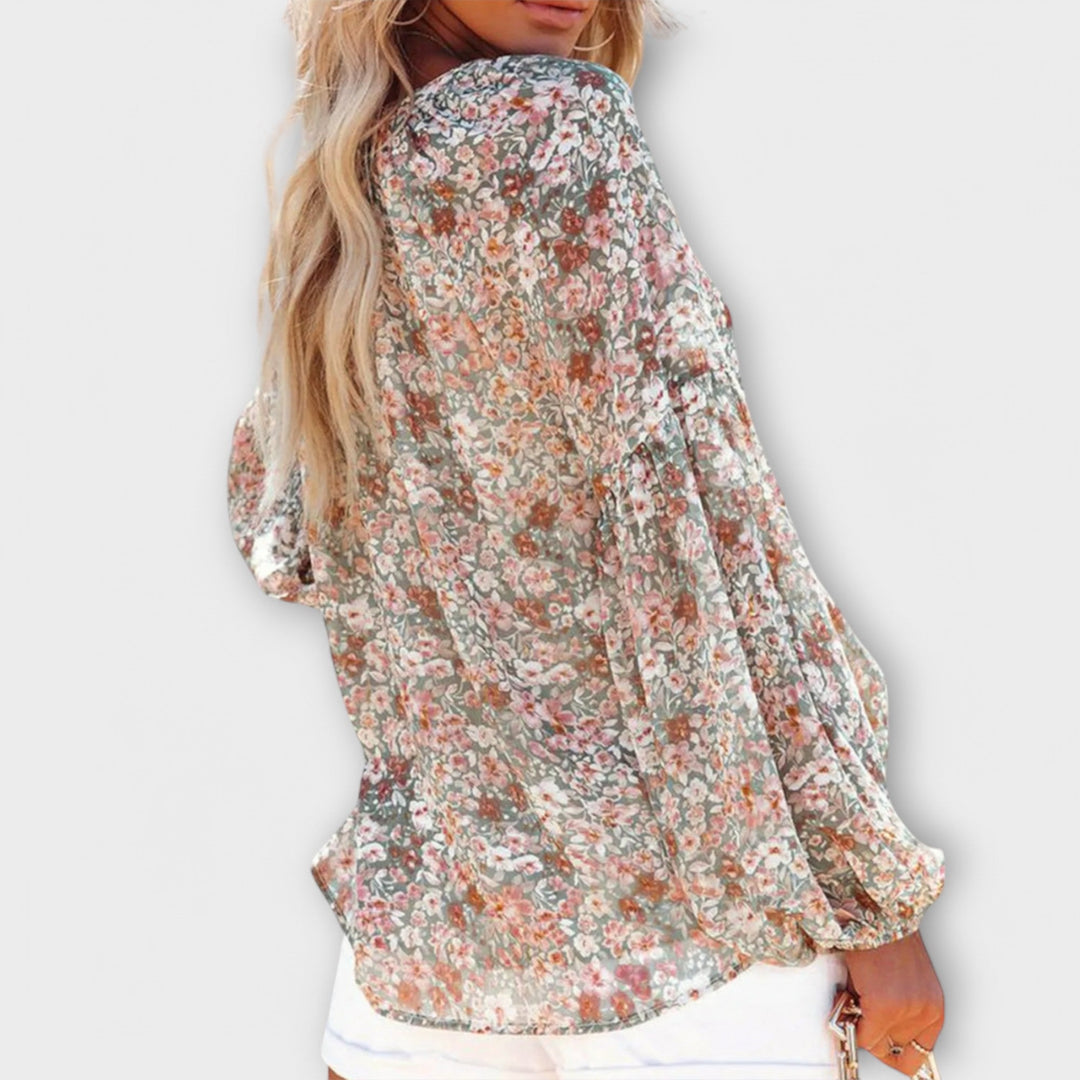 Remi - Long-Sleeve Women's Blouse