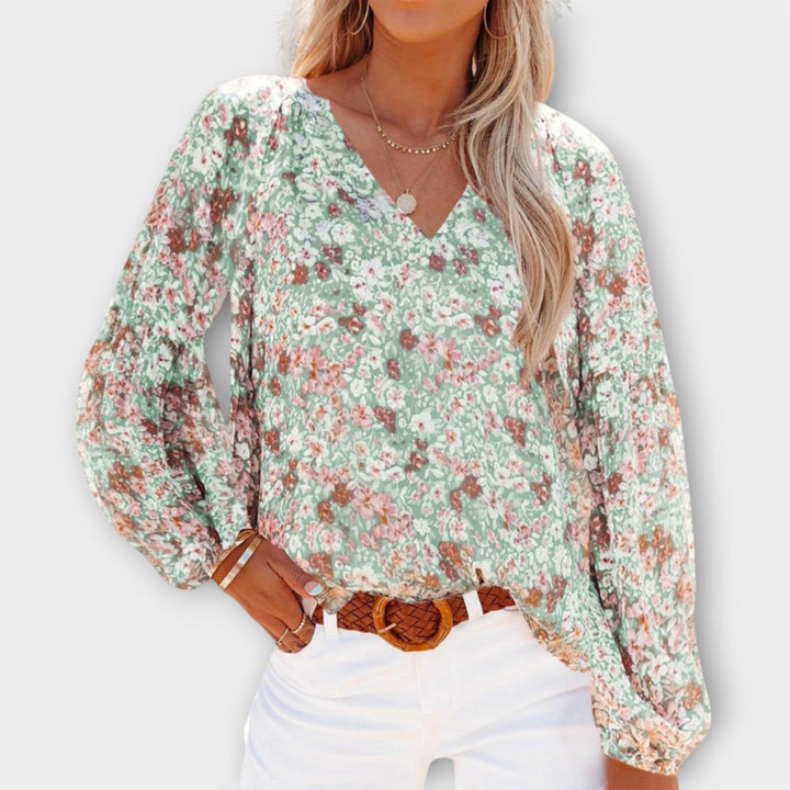 Remi - Long-Sleeve Women's Blouse
