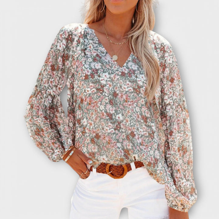 Remi - Long-Sleeve Women's Blouse
