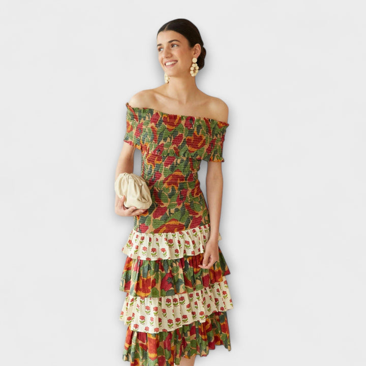 Harriet - Lively May Midi Dress