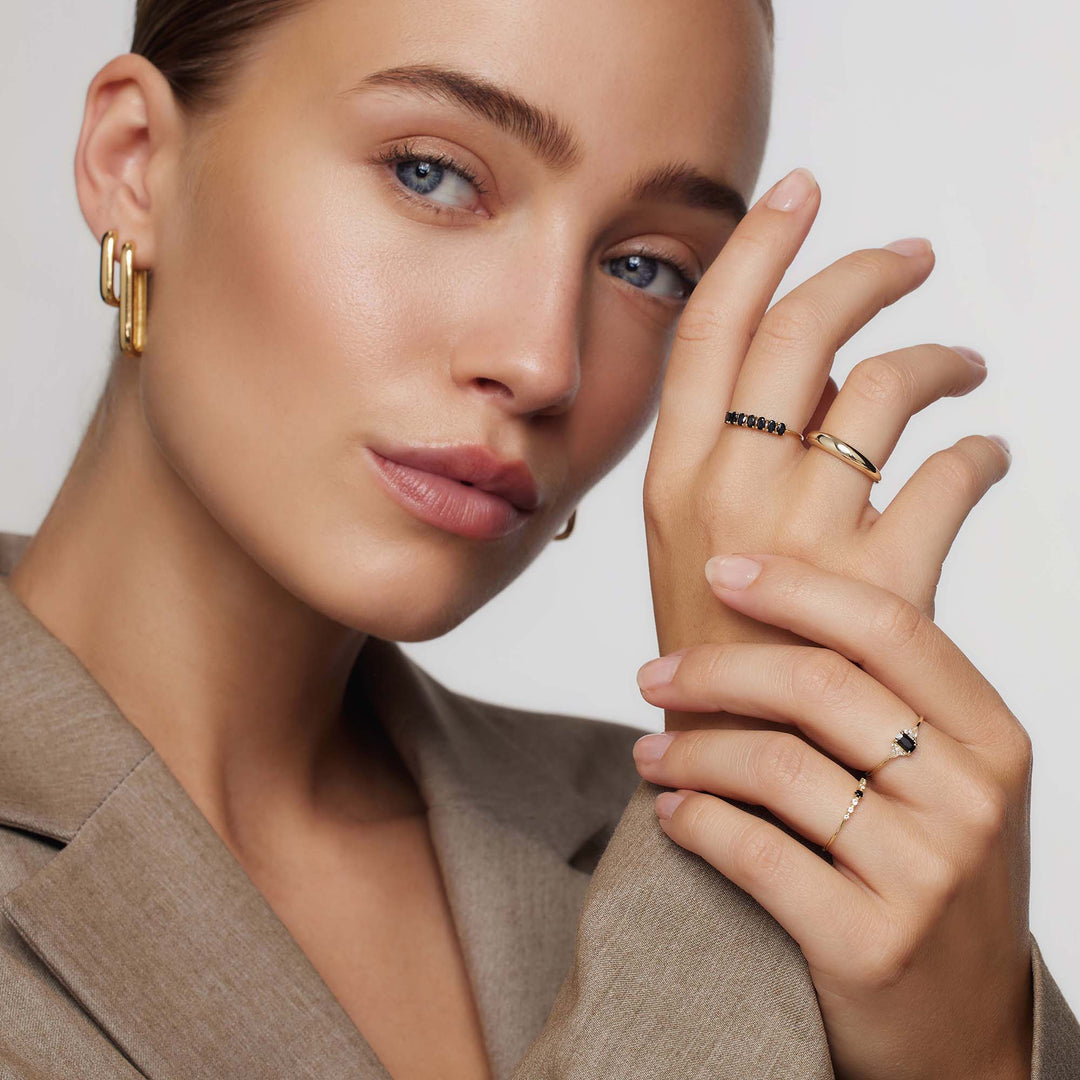 14k Gold Solid Ring