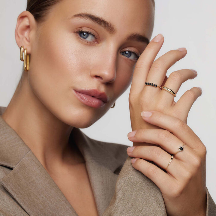14k Gold Solid Ring