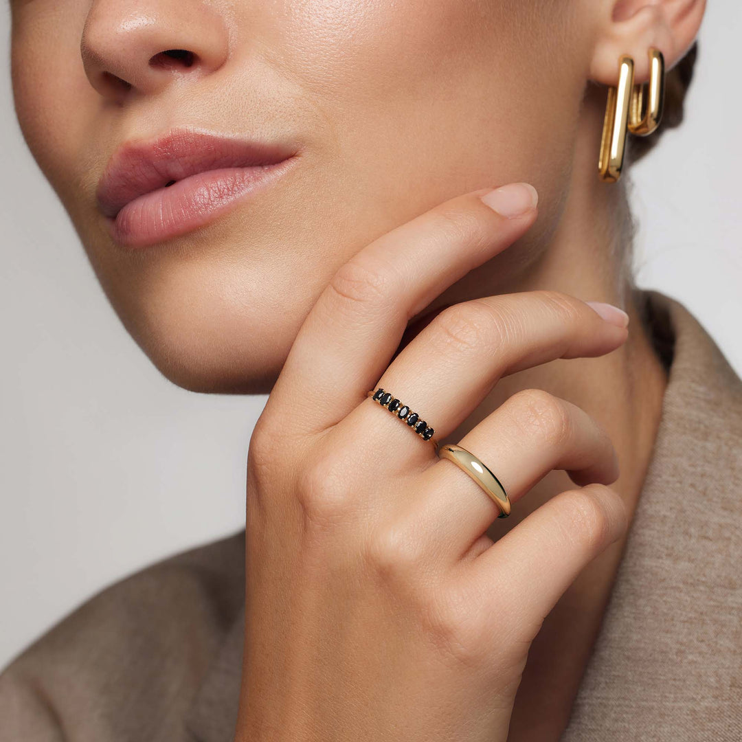 14k Gold Solid Ring
