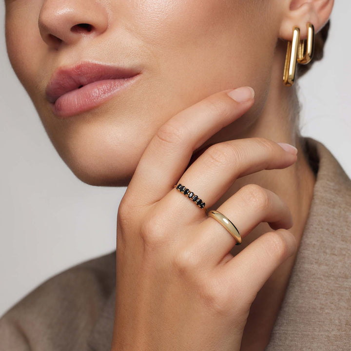14k Gold Solid Ring