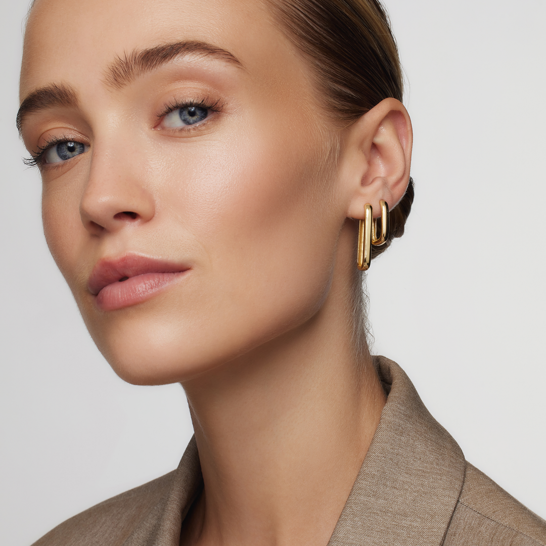 Icon Hoops | 18K Gold