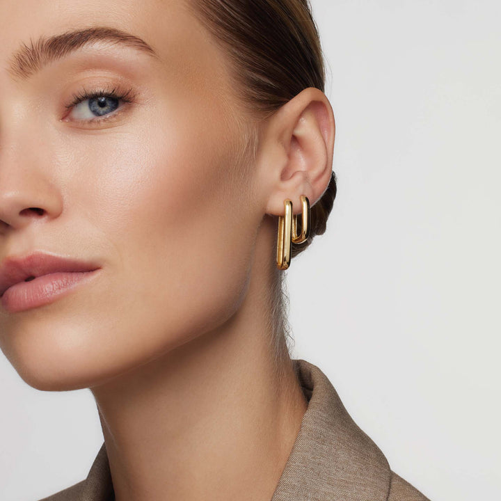 Icon Hoops | 18K Gold