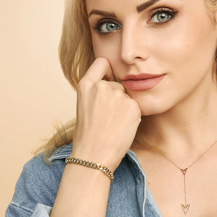 Cuban Armband | 18k Gold