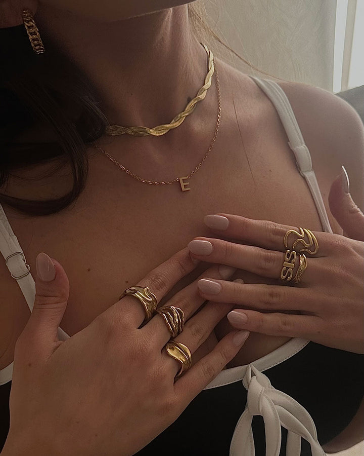 Anne ring | 18K gold