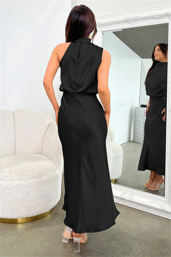 Benthe™ | Midi Dress with Off-Shoulder Design