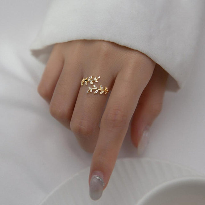 Zirconia ring | 18K Gold