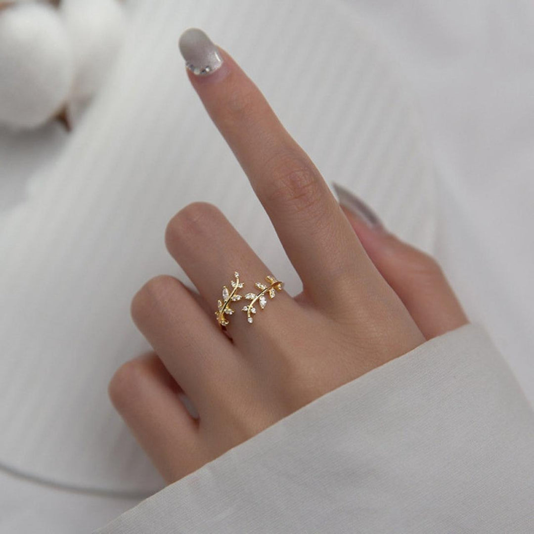 Zirconia ring | 18K Gold