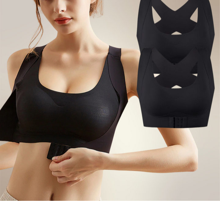 2-Piece Set Women's Corrective Bra for Back Pain Relief