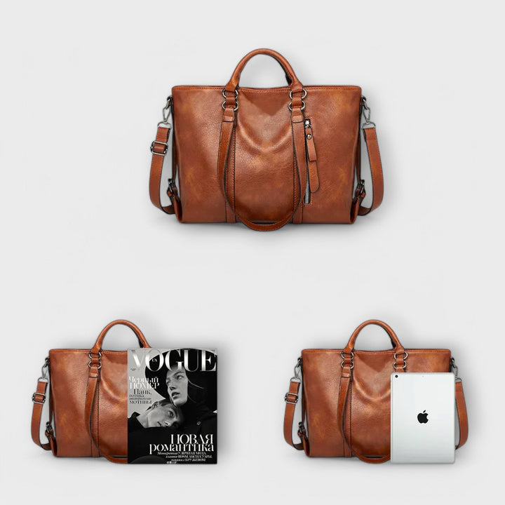 Léora. - Large Leather Bag