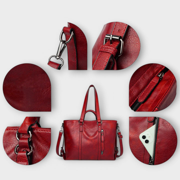 Léora. - Large Leather Bag