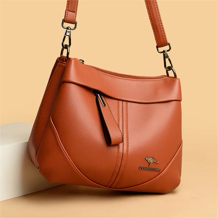 Audrey™ | Messenger in soft leather